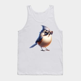 Tufted Titmouse Tank Top